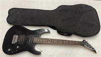 ELECTRIC GUITAR WITH SOFT CASE-JACKSON