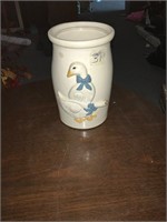 Duck vase/ canister