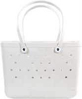 Simply Southern EVA Large Tote Cloud