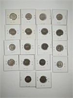 Canada 5 cent coins