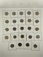 1940s Canadian nickels