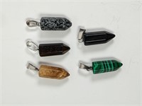 healing stone pendants