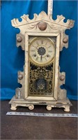 Antique Attleboro Clock Company Mantle / Kitchen