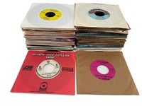 100 - Mixed Genre 45 RPM Vinyl Records