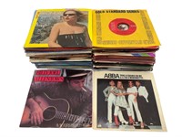 100 - Mixed Genre 45 RPM Vinyl Records