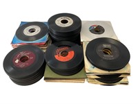 300 - Mixed Genre 45 RPM Vinyl Records