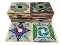 100 - Mixed Genre 45 RPM Vinyl Records