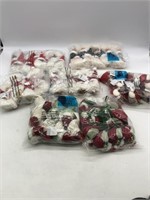New large lot of Christmas tree ornaments. Birds