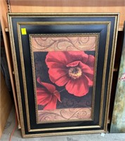 Large Wall Decor in Frame