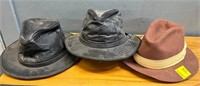 Three Mens Hats