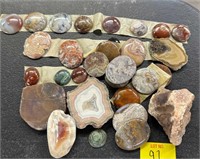 Small Smooth Stone Pieces