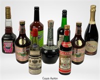 Group of Vintage Liquor Bottles- All Sealed