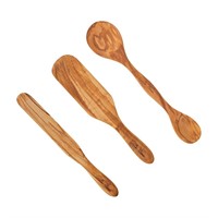 Pioneer Woman Olive Wood 3-Piece Mini Tool Set A3