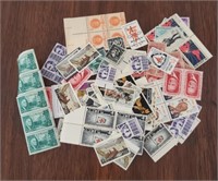 (100) US Mint Vintage Postage Stamps