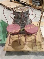 Decorative Metal Chairs & Table Base