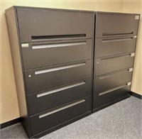 STEELCASE 5 DRAWER LATERAL FILE CAB