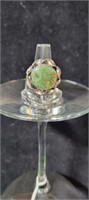 .925 Sterling Silver Ring w/ Turquoise