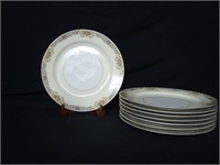Set of 8 Noritake Dinner Plates