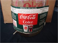 5/13/1966 One Gallon Coca Cola Glass Jug