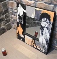 *Miroir Michael Jackson, 27.5'' x 27.5''
