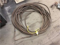 Length of 5/8 fibre core cable