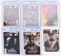 BLACK PANTHER GRADED COMIC BOOK LOT- LOT OF 6