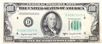 1950 SERIES C $100 US FEDERAL RESERVE NOTE
