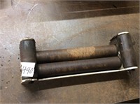 Winch cable roller