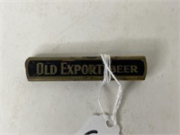 OLD EXPORT  BEER ADV METAL SLIDE OUT BOTTLE OPENER
