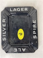 SPIRE LAGER SILVER ALE ADVERTISING ASH TRAY