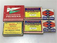 Vintage Boxes of Primers