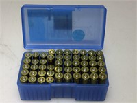 32 Rounds 38 Spl Ammo and some brass