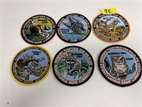 PENNSYLVANIA GAME COMMISSION PATCHES LOT OF 6