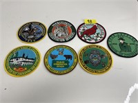 PENNSYLVANIA GAME COMMISSION PATCHES LOT OF 7