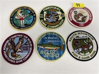PENNSYLVANIA GAME COMMISSION PATCHES LOT OF 6
