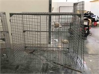 6x3x5 Foot Metal Liquor Cage with Shelves - from