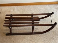 OLD WOODEN SLED
