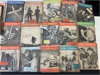 WWII 1944 & 1945 JUNIOR SCHOLASTIC MILITARY BOOKS