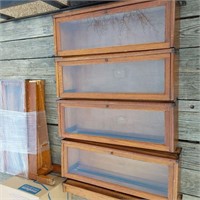 Antique Macey oak bookcase