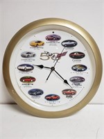 50th Anniversary Corvette Clock