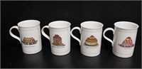 (4) British Library Collection Mugs