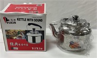 Tea kettle with sound