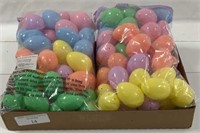 2 packs of 48 plastic Easter eggs(NEW)
