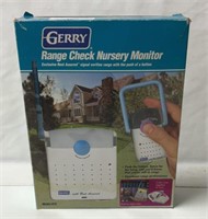 Range check nursery monitor