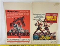 2 vintage movie posters