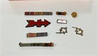 Group of vintage military Pins
