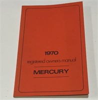 1970 mercury registered owners manual-Nice Cond.