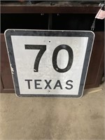 HWY 70 TEXAS SIGN