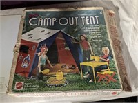 1972 BARBIE CAMP OUT TENT