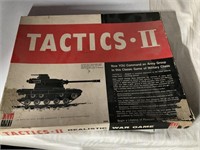 1961 TACTICS II REALISTIC WAR GAME (BOARD GAME)